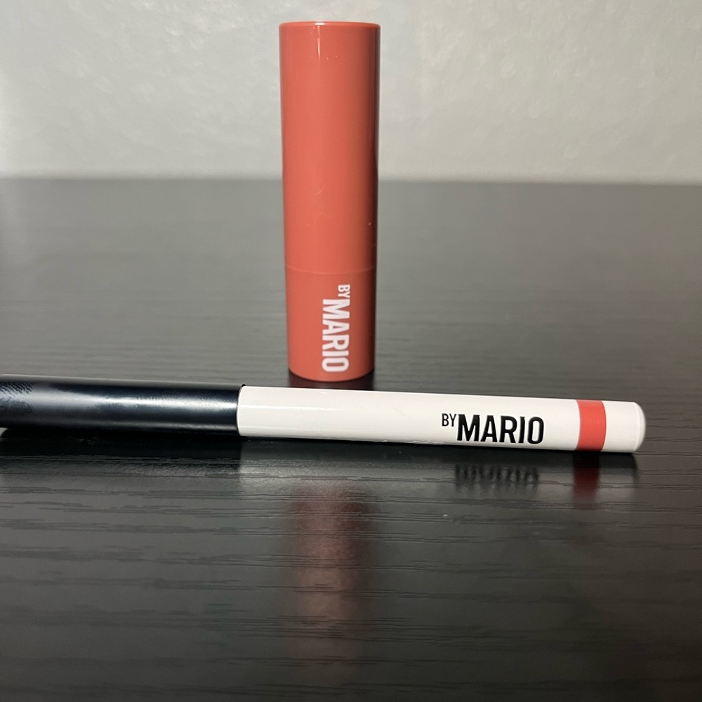Makeup by Mario Lipstick and Lip Liner Set - Rich Mauve- Rosewood Glow